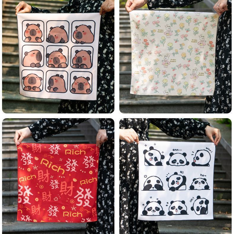 Cute Pet Grooming Wrap Cloth β Multi-Functional Velcro Cat Wrap & Travel Cosmetic Organizer