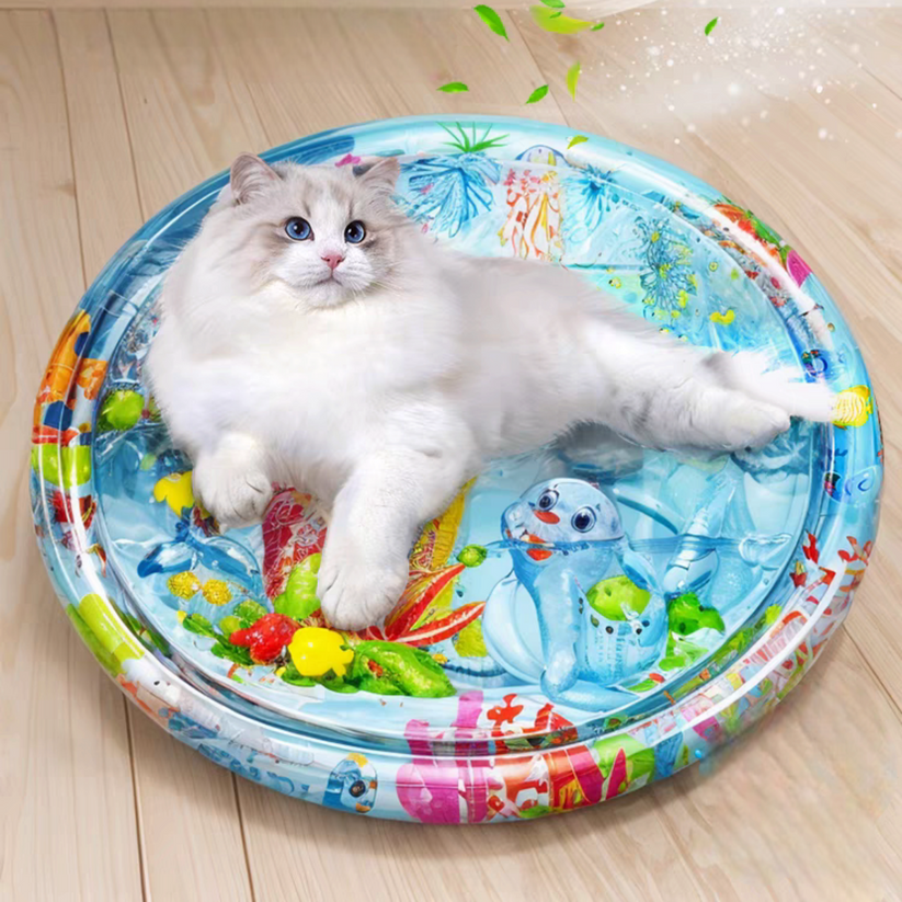 Cute Cat Water Bed