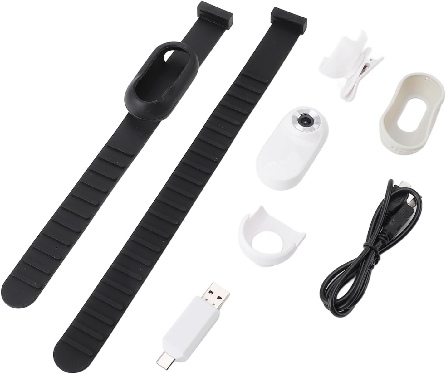 1080P HD Pet Camera Collar – Wide Angle, USB Rechargeable Cat & Dog Camera (Adjustable Strap)