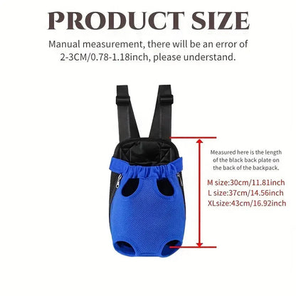 Pet Cat Travel Backpack Carrier – Breathable, Secure & Hands-Free Design for Vet Trips, Hiking & Travel
